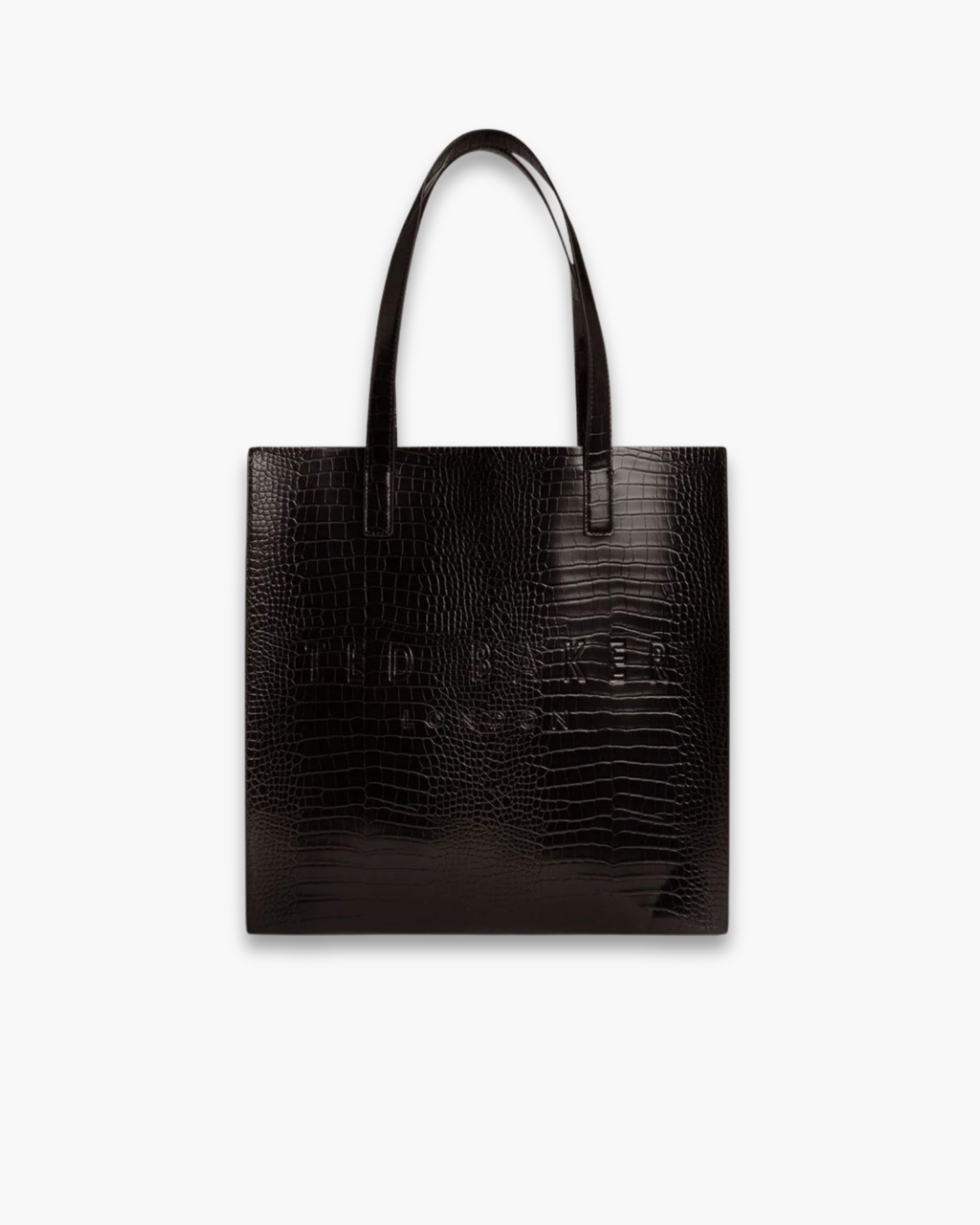 Ted Baker Croccon Large Croc Texture Icon Tote Bag