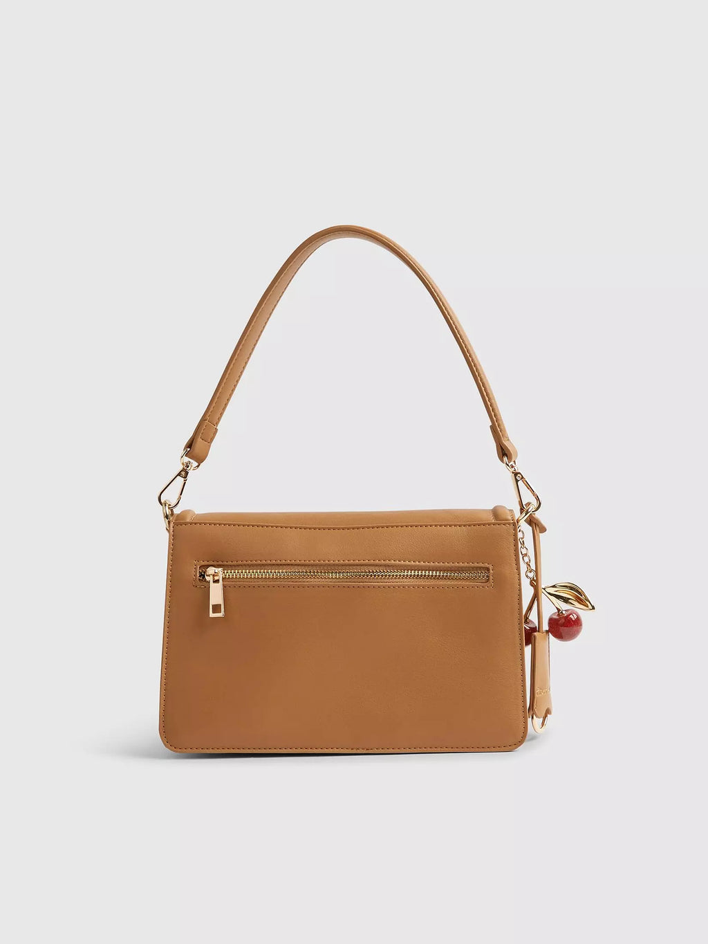 River Island Brown Slouch Tab Front Shoulder Bag