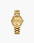 U.S. Polo Assn. Women's Gold-Tone Watch and Layering Bracelet 4-Piece Gift Set