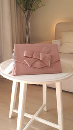 Ted Baker Women's Nikkey-Knot Bow Envelope Pouch - Pink