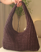 River Island Red Scrunch Slouch Shoulder Bag