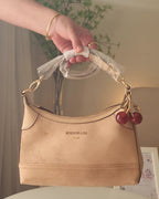 River Island light brown bag