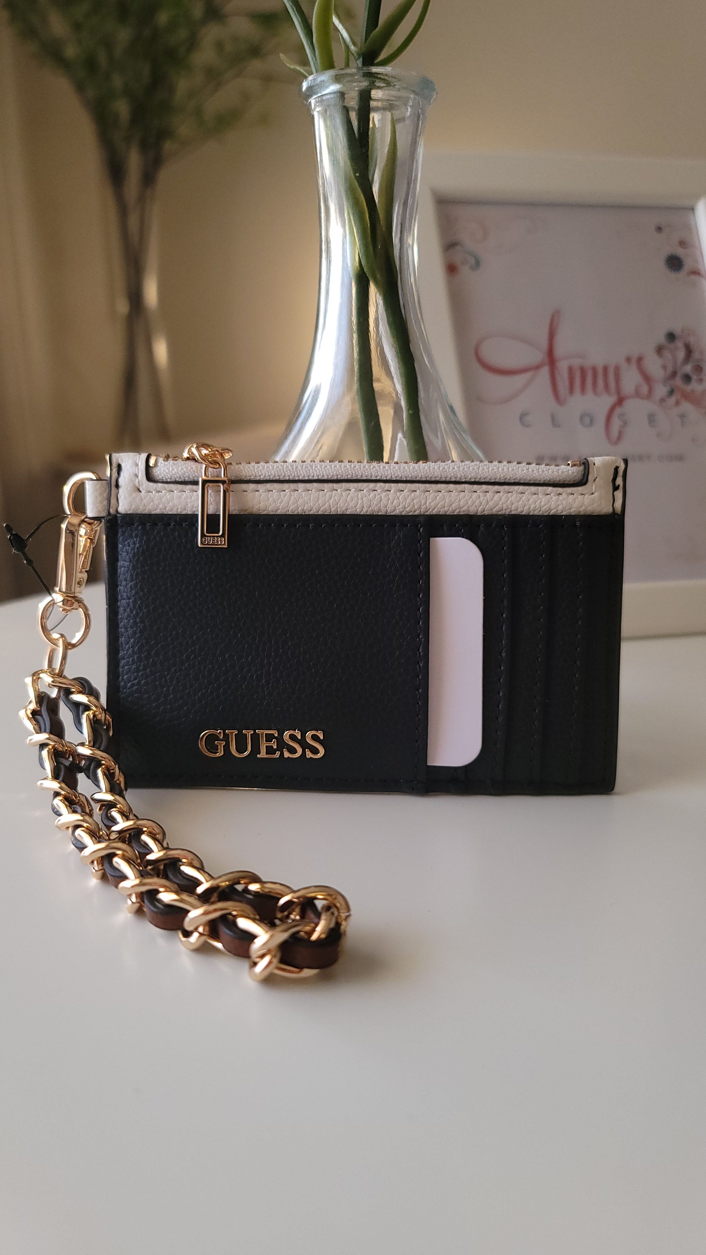 Guess card holder - Balck