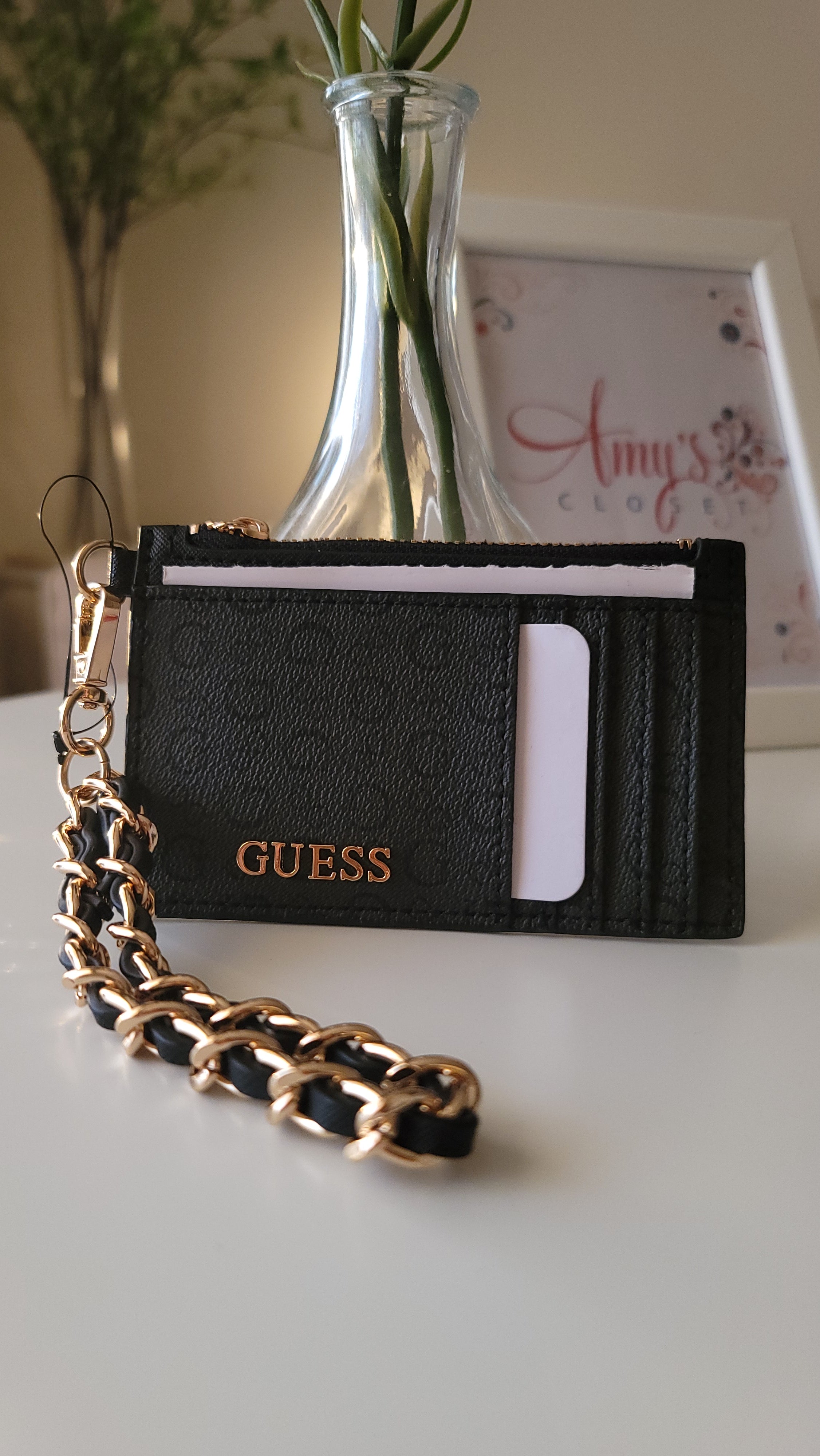 Guess card holder - monogram