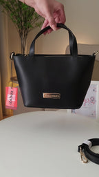 Valentino Mini Top-Handle Bag with Removable Crossbody Strap
