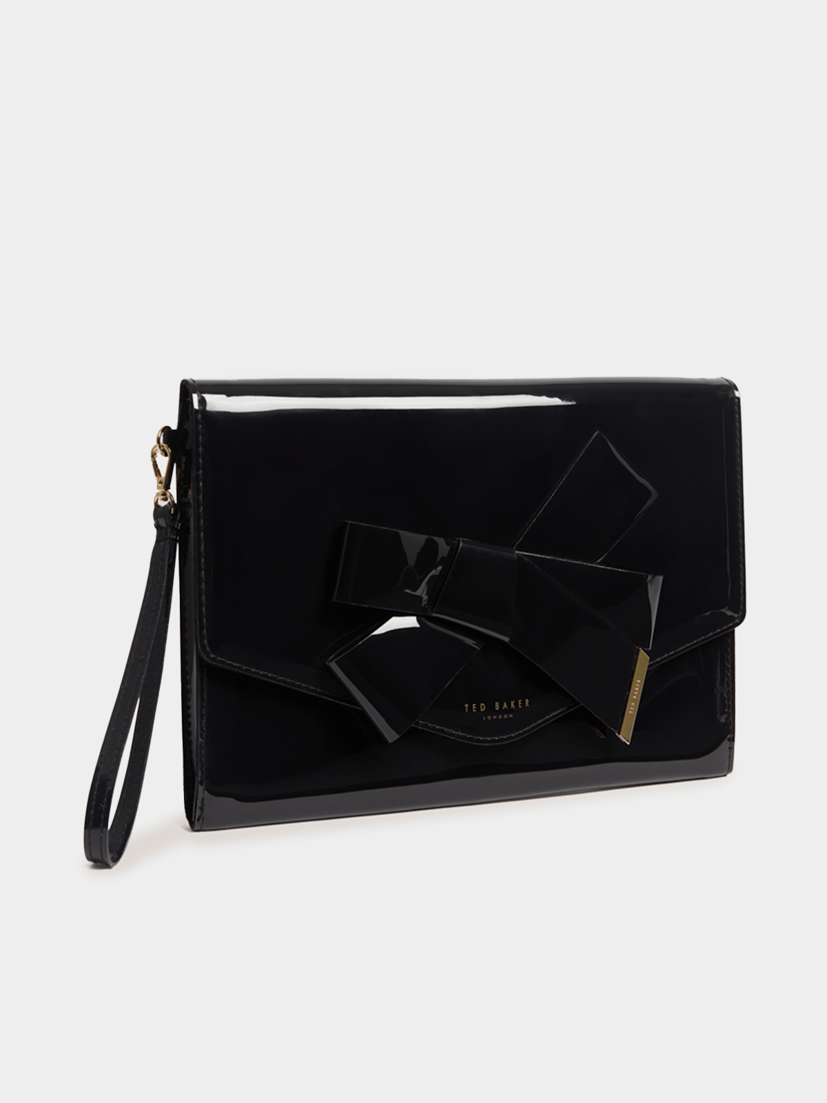 Ted Baker Women's Nikkey-Knot Bow Envelope Pouch Black