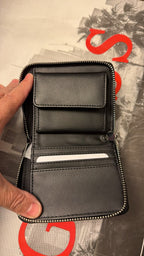 GUESS Abree Saffiano Small Zip-Around Wallet