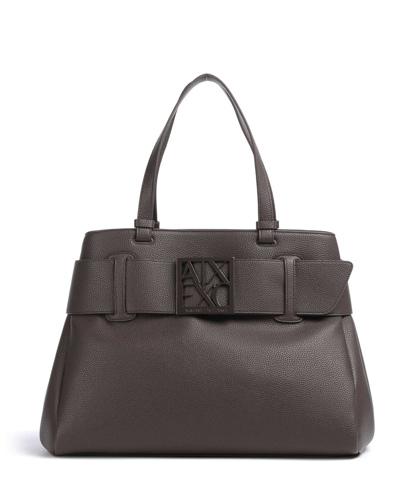 Armani Exchange Susy Soft Tote bag imitation leather dusk shade