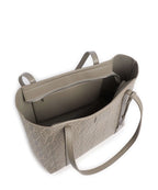 Armani Exchange Silvye Tote bag imitation leather brown bass