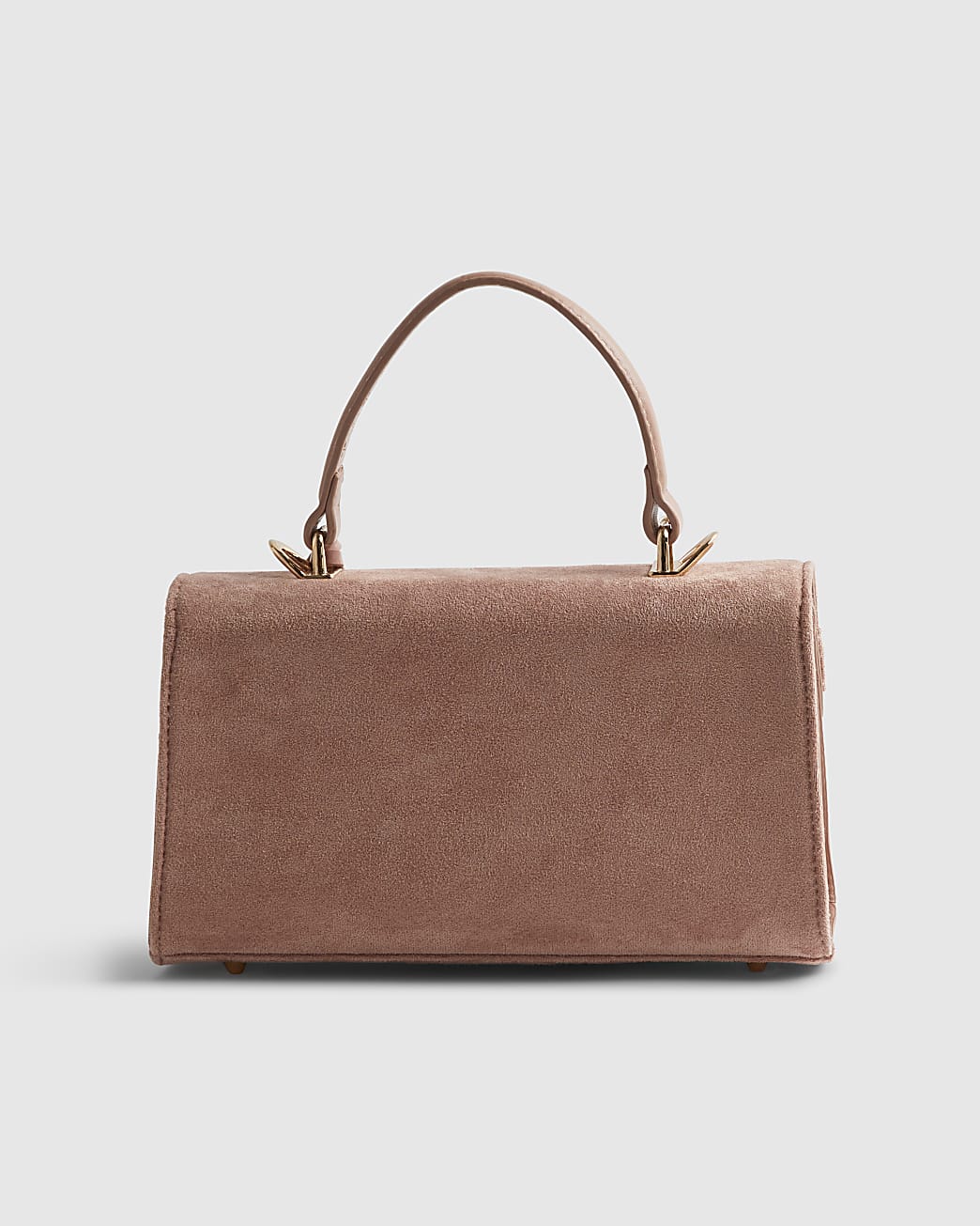 River Island Pink Lock Front Tote Bag
