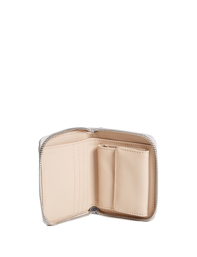 GUESS Abree Saffiano Small Zip-Around Wallet