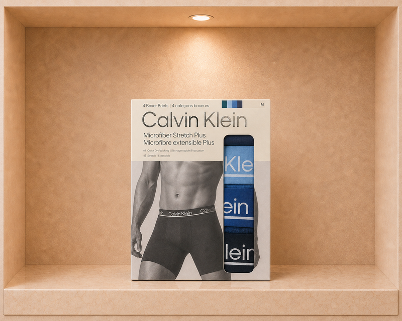 Calvin Klein Microfiber Stretch Plus 4-Pack Boxer