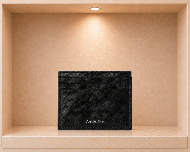 Calvin Klein Refined Saffiano Card Holder