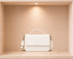Calvin Klein Ultralight Phone Crossbody Bag - White - CALVI-0002