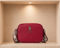 U.S. Polo Assn. Classic Zip Crossbody Bag - Red