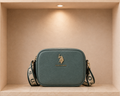 U.S. Polo Assn. Classic Zip Crossbody Bag - sage green