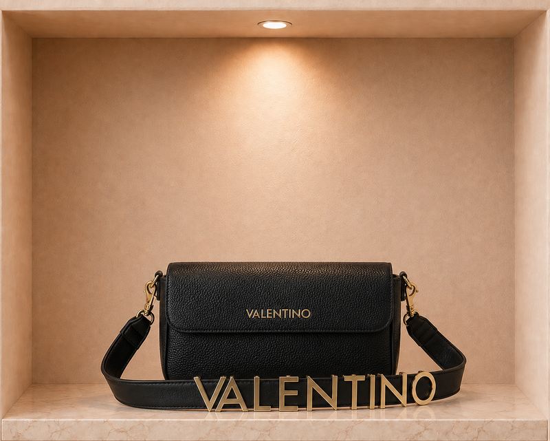Valentino Bags Alexia Satchel - Black