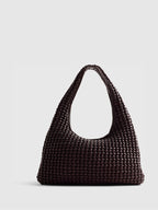 River Island Red Scrunch Slouch Shoulder Bag