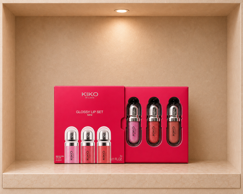 Kiko Milano Glossy Lip Set Mini