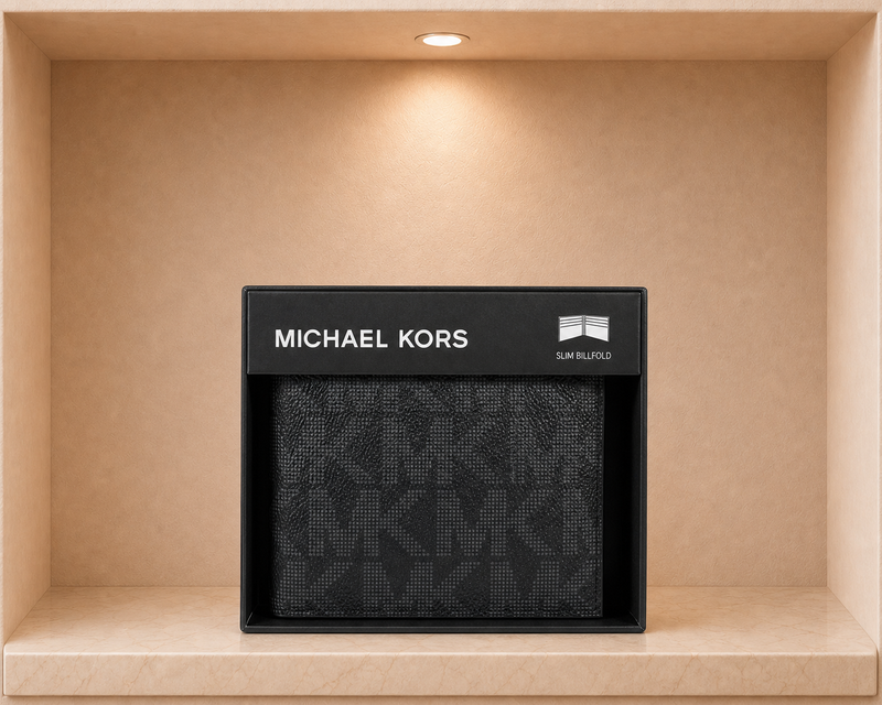 Michael Kors Jet Set Signature Slim Billfold Men's Wallet