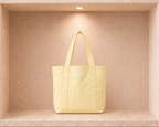 Mini Gap Logo Tote Bag - Cream Yellow - MINI-GAP-LOGO-TOTE-CREAMYEL-0049