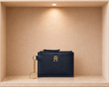Tommy Hilfiger Monogram Zip Coin Purse & ID Keyring Wallet