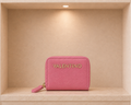 Valentino Bags Divina Zip Around Coin Purse - Pink - VALE-BAGS-DIVI-ZIP-PINK-0068