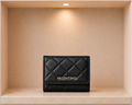 Valentino Bags Ocarina Quilted Trifold Wallet