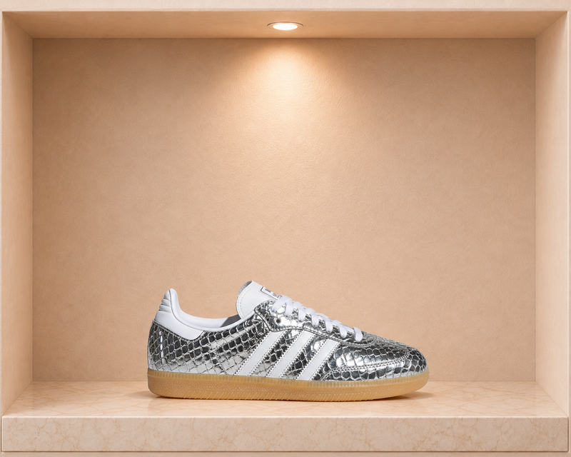 adidas Originals Samba Patent Snakeskin Shoes
