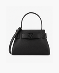 Armani Exchange Susy Medium Top-Handle Satchel Bag - Black - image 1