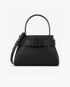 Armani Exchange Susy Medium Top-Handle Satchel Bag - Black - image 1