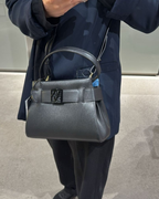 Armani Exchange Susy Medium Top-Handle Satchel Bag - Black - image 2