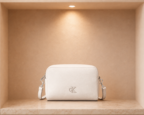 Calvin Klein Cross body bag - BEIGE - image 1