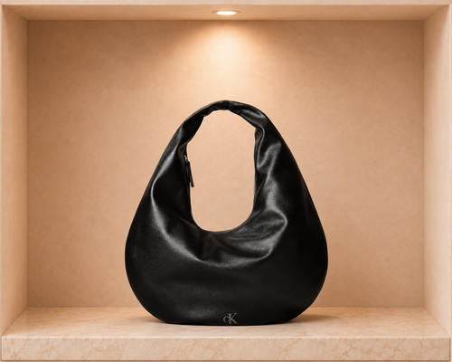 Calvin Klein Pebble Grain Crescent Shoulder Bag - image 1