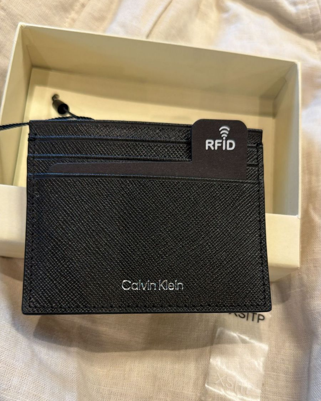Calvin Klein Refined Saffiano Card Holder - image 2