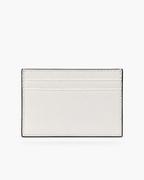 DKNY Etta Varsity Badge Multi-Slot Card Case - Marshmallow White / Silver - image 4