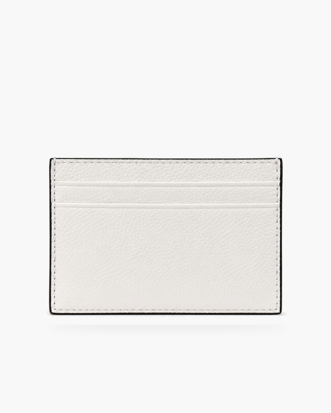 DKNY Etta Varsity Badge Multi-Slot Card Case - Marshmallow White / Silver - image 4