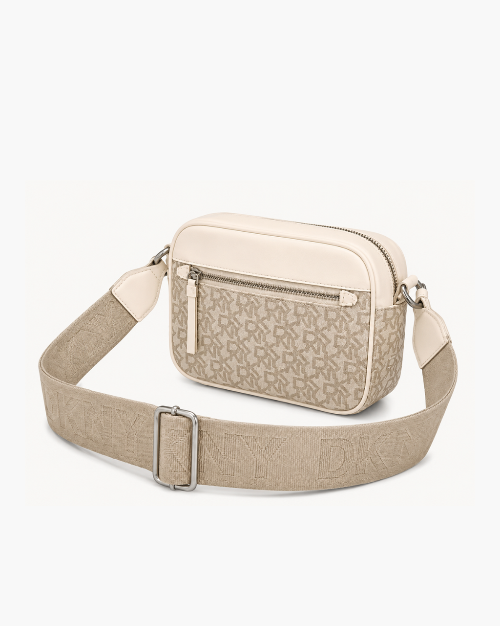 DKNY Kaya Monogram Crossbody Bag - Beige monogram - image 1