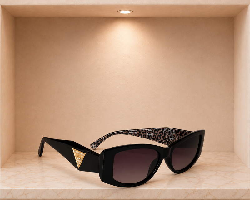Guess Cat-Eye Rectangle Sunglasses