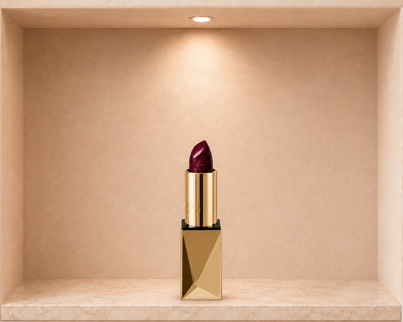Kiko Milano Holiday Gems Diamond Dust Lipstick - 05 Red Shimmer