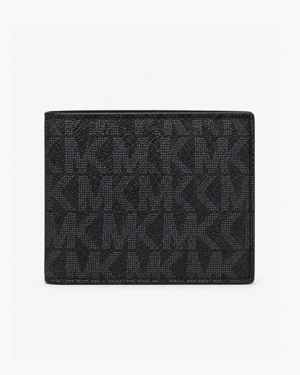 Michael Kors Jet Set Signature Slim Billfold Men's Wallet - Black / Grey signature - image 2