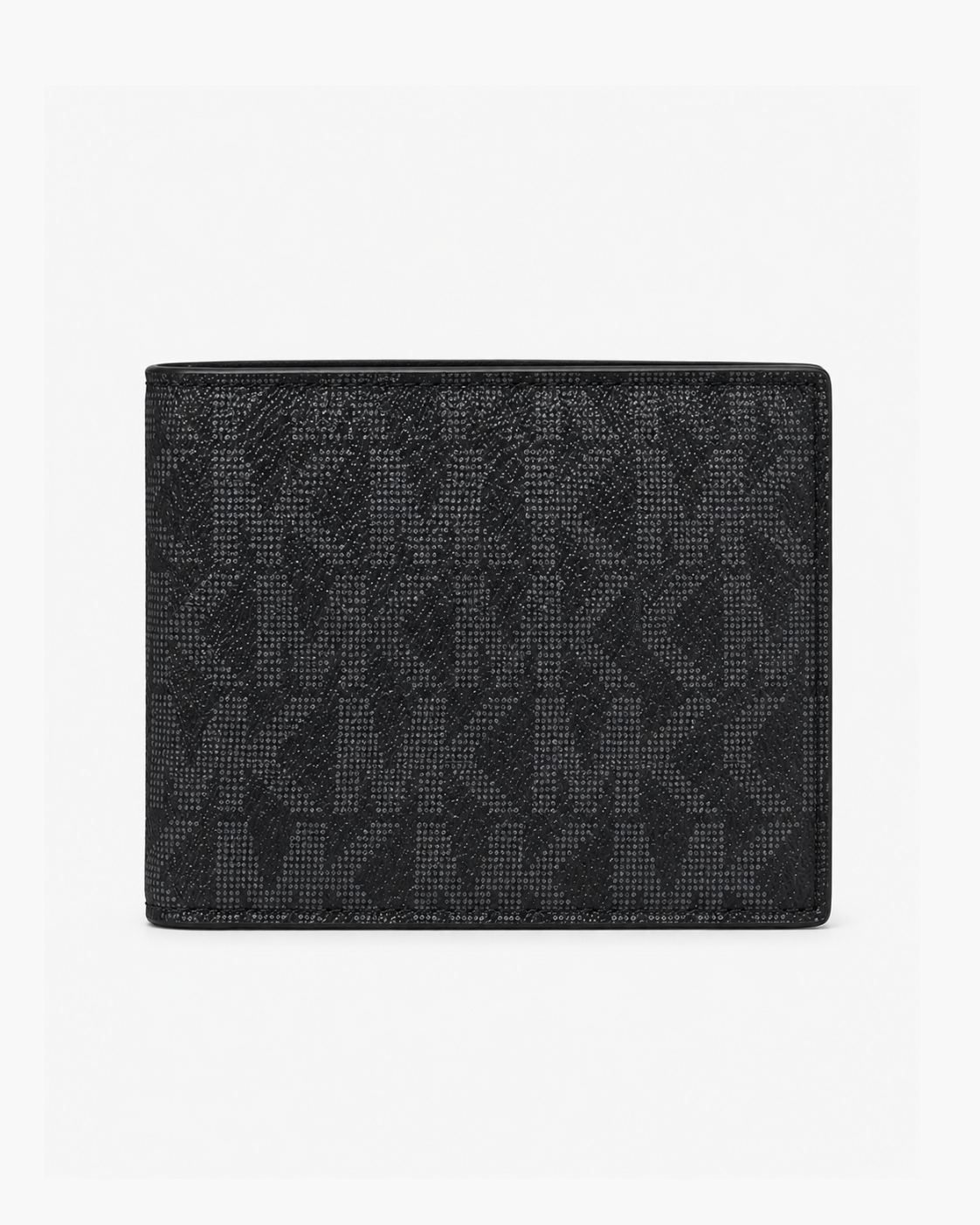 Michael Kors Jet Set Signature Slim Billfold Men's Wallet - Black / Grey signature - image 2