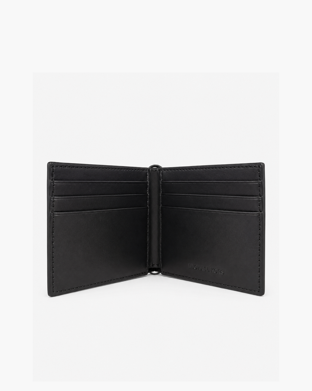 Michael Kors Jet Set Signature Slim Billfold Men's Wallet - Black / Grey signature - image 3