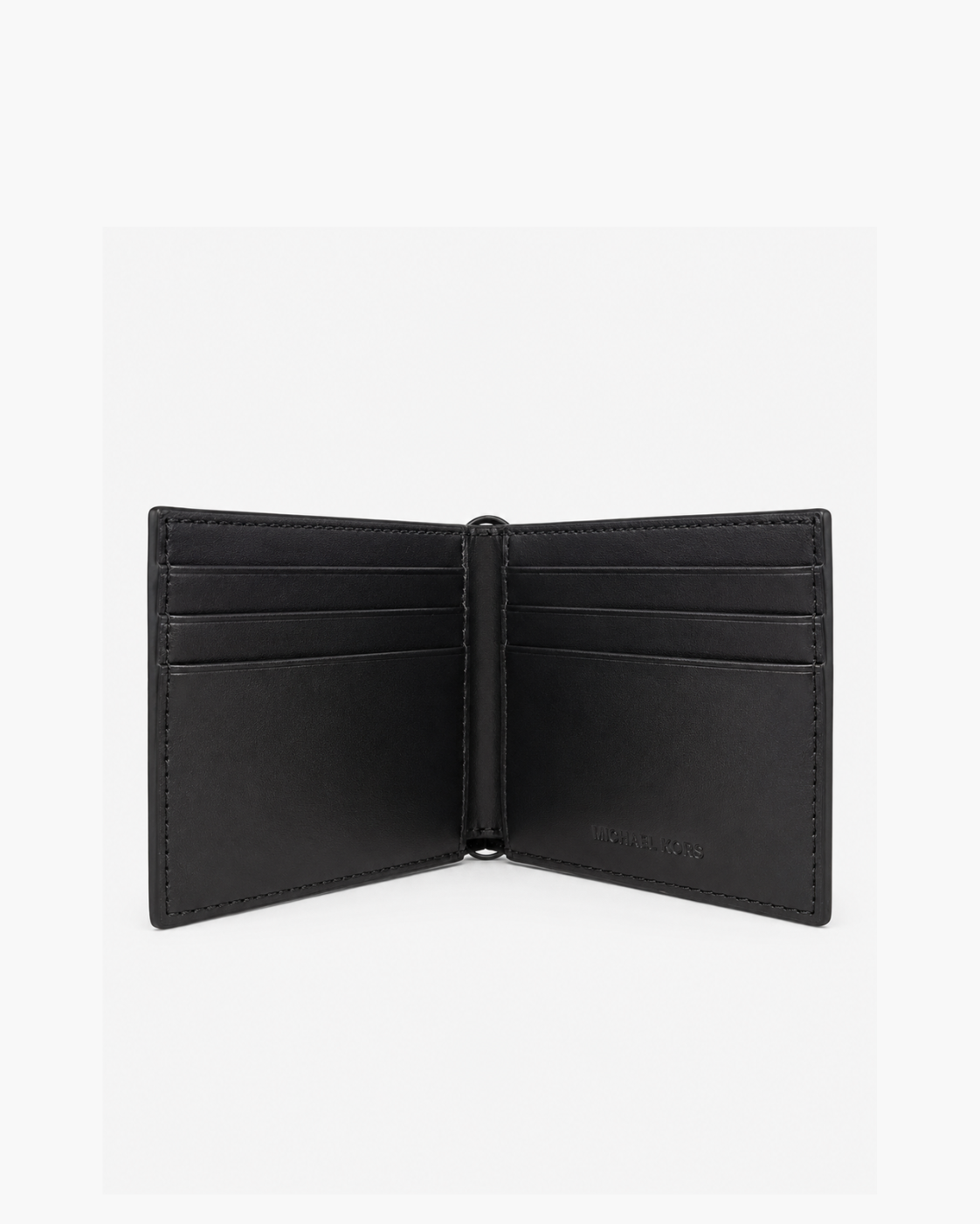 Michael Kors Jet Set Signature Slim Billfold Men's Wallet - Black / Grey signature - image 3