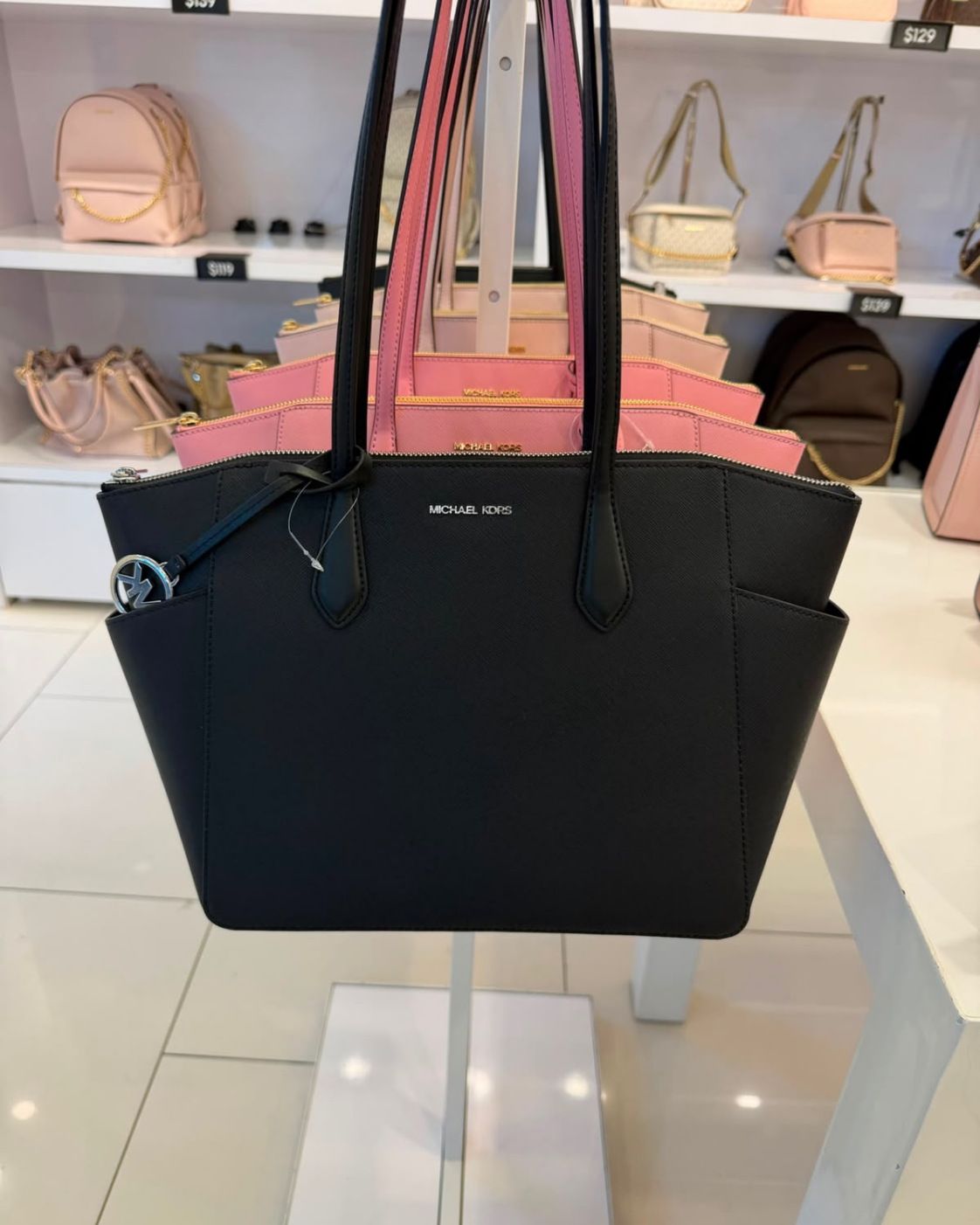 Michael Kors Marilyn Medium Saffiano Leather Tote Bag - image 2