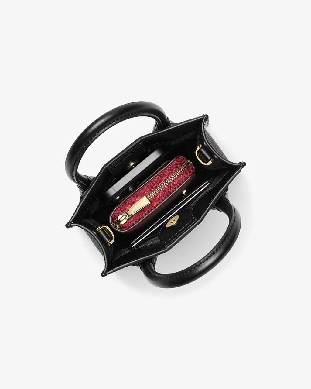 Michael Kors Mercer Pebbled Leather Crossbody Bag - image 4