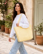 Mini Gap Logo Tote Bag - Cream Yellow - image 5