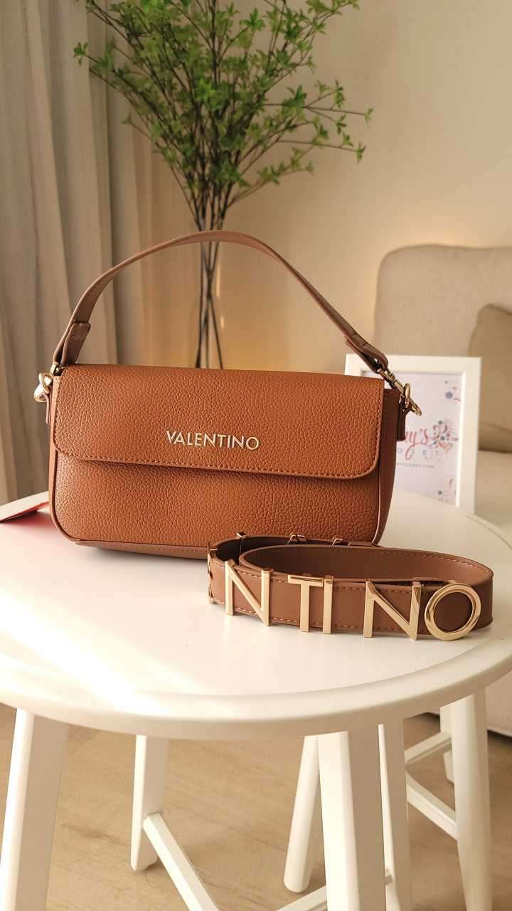 Valentino Bags Alexia Satchel - cuoio