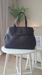 Armani Exchange Susy Soft Tote bag imitation leather dusk shade