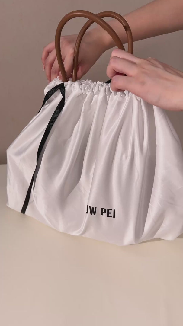 JW PEI Nala Wide Tote Bag - Deep Brown